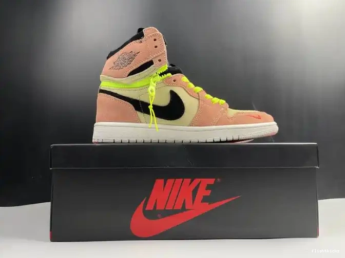 1 Switch High CW6576-800 Jordan Air Peach 0504